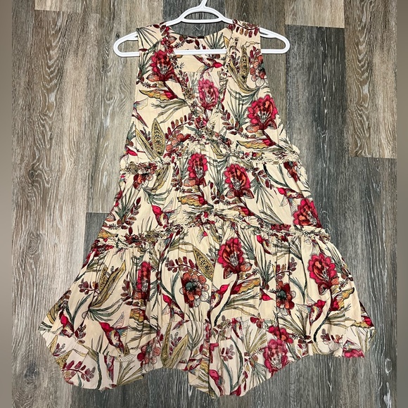 ❄️Free People | Neutral & Purple Haze Tunic Size Small - Picture 4 of 9